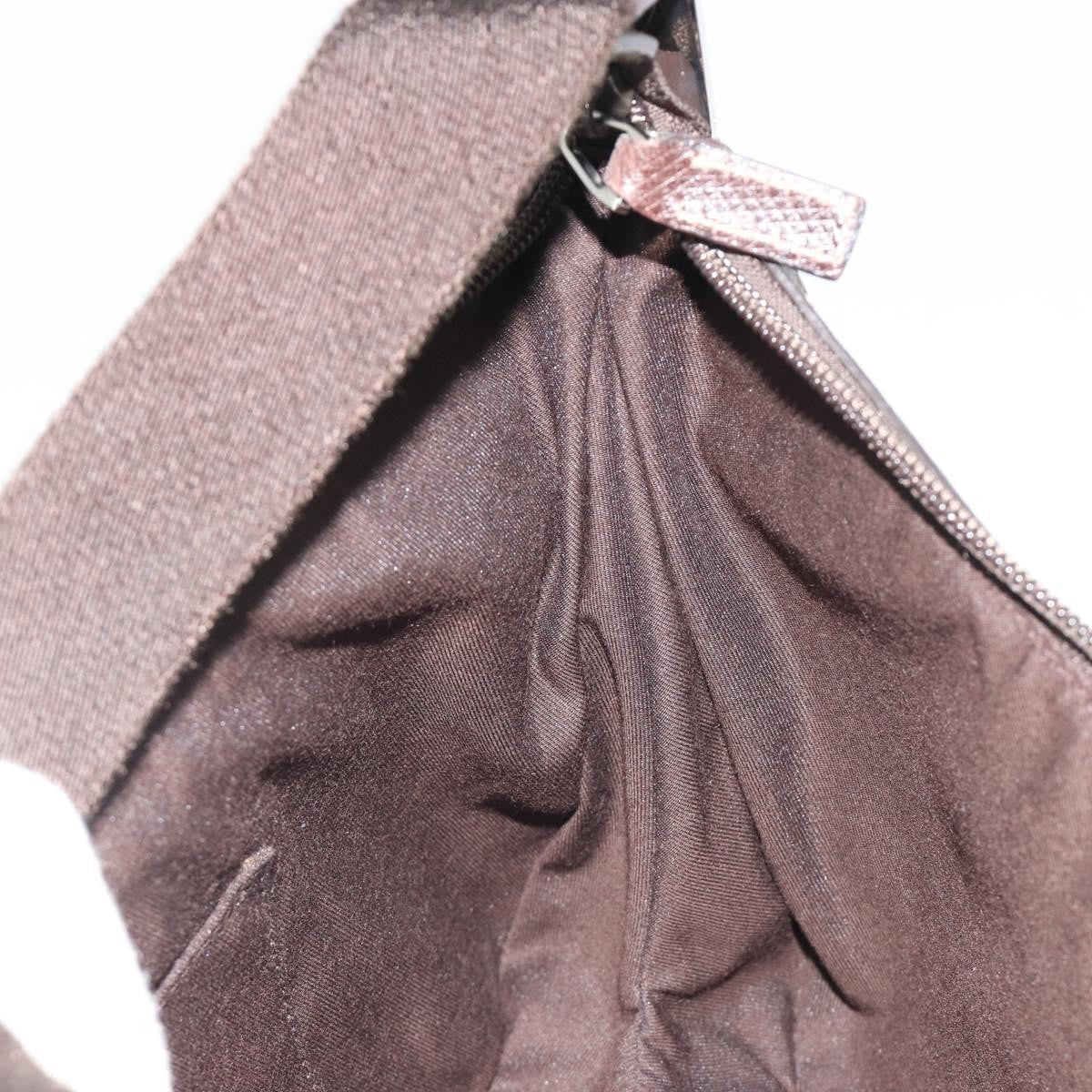 Gucci Vintage Top Handle Canvas, Beige, Canvas, Handbag