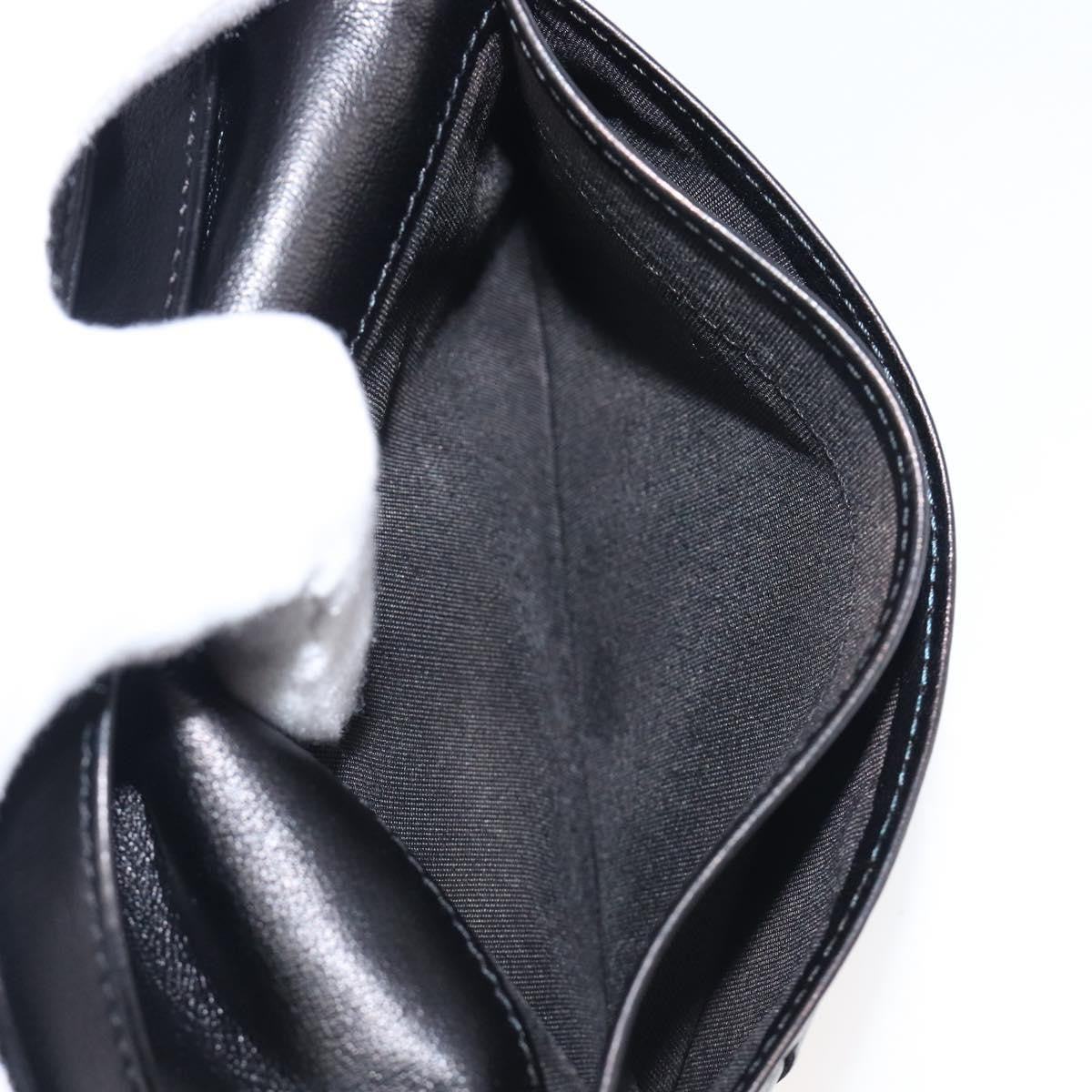 Chanel Brilliant CC French Quilted Patent, Black, Patent Leather, Wallet