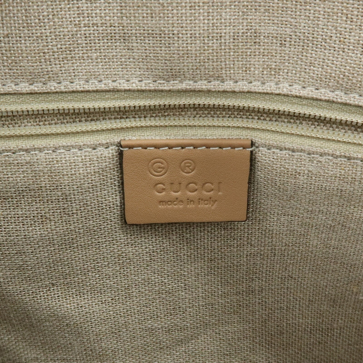Gucci Margaux Microguccissima Leather, Beige, Leather, Tote Bag