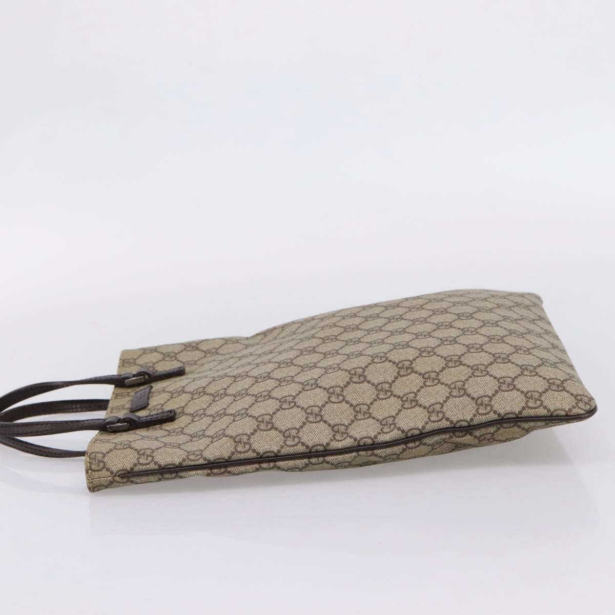 Gucci Joy Plus Flat GG Coated Canvas, Beige, Canvas, Tote Bag
