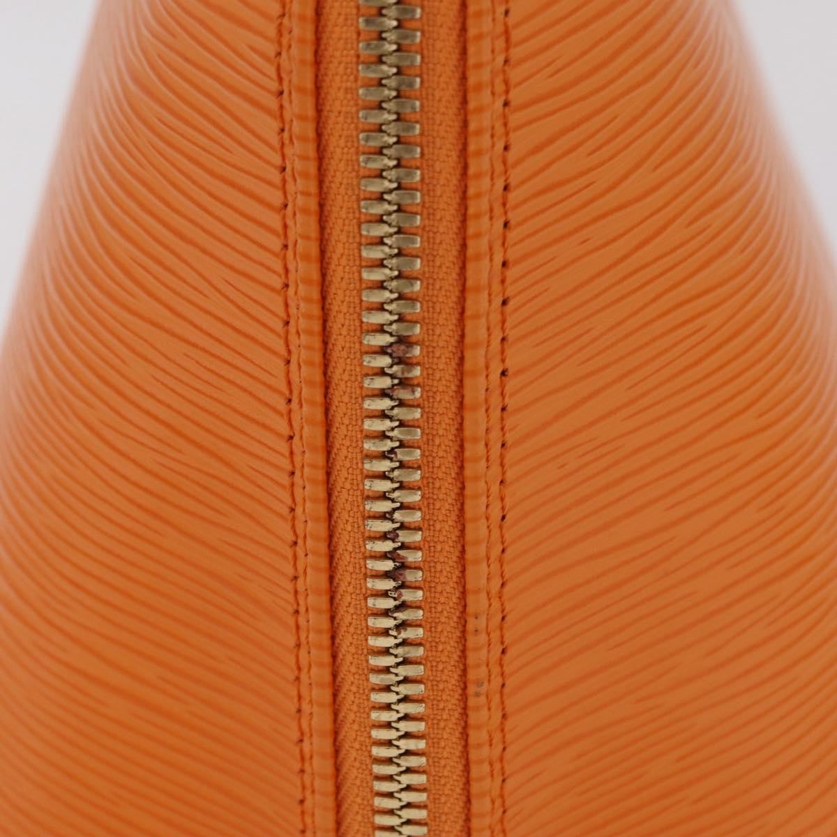 Louis Vuitton Alma Epi Leather, Orange, Leather, Handbag