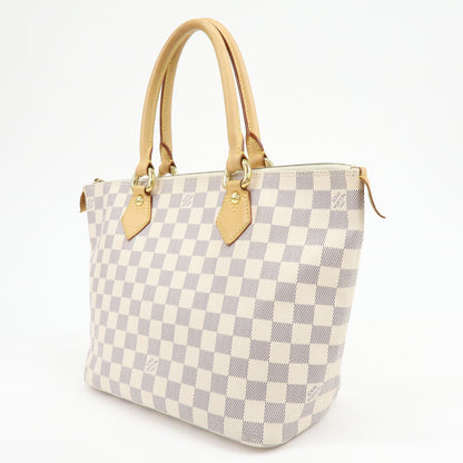 Louis Vuitton Saleya Damier, Beige, Canvas, Handbag