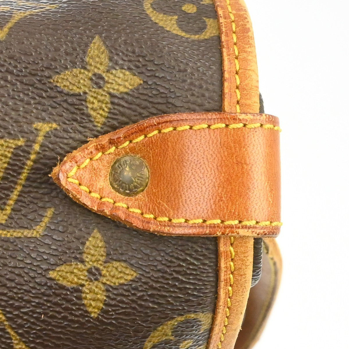 Louis Vuitton Saumur Monogram Canvas, Brown, Canvas, Handbag