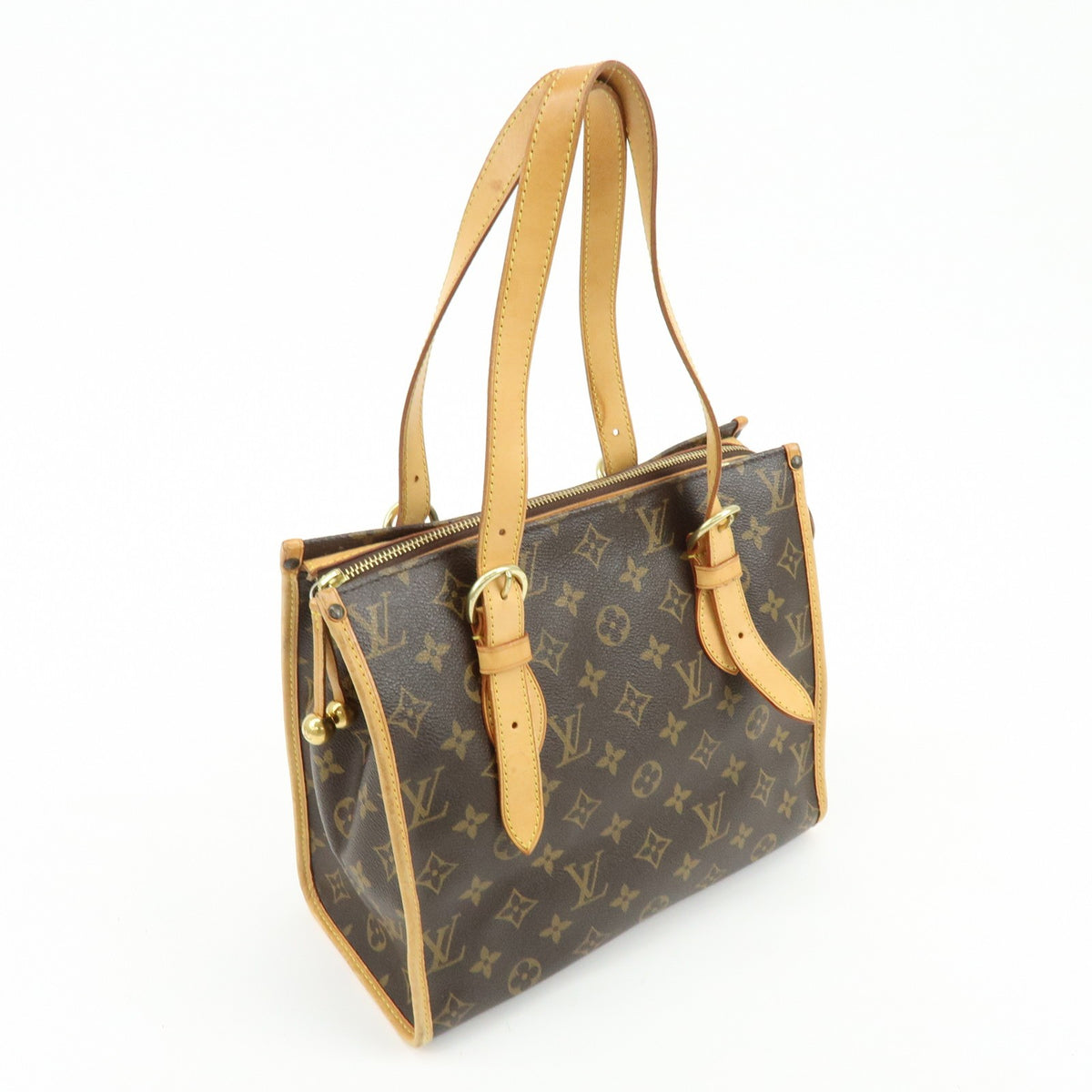 Louis Vuitton Popincourt Monogram Canvas, Brown, Canvas, Shoulder Bag