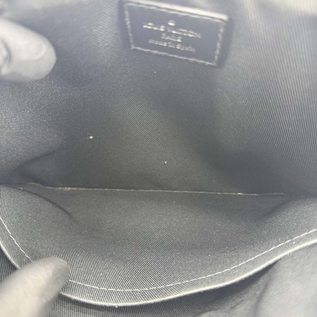 Louis Vuitton Daniel Messenger Damier Graphite, Black, Canvas, Shoulder Bag