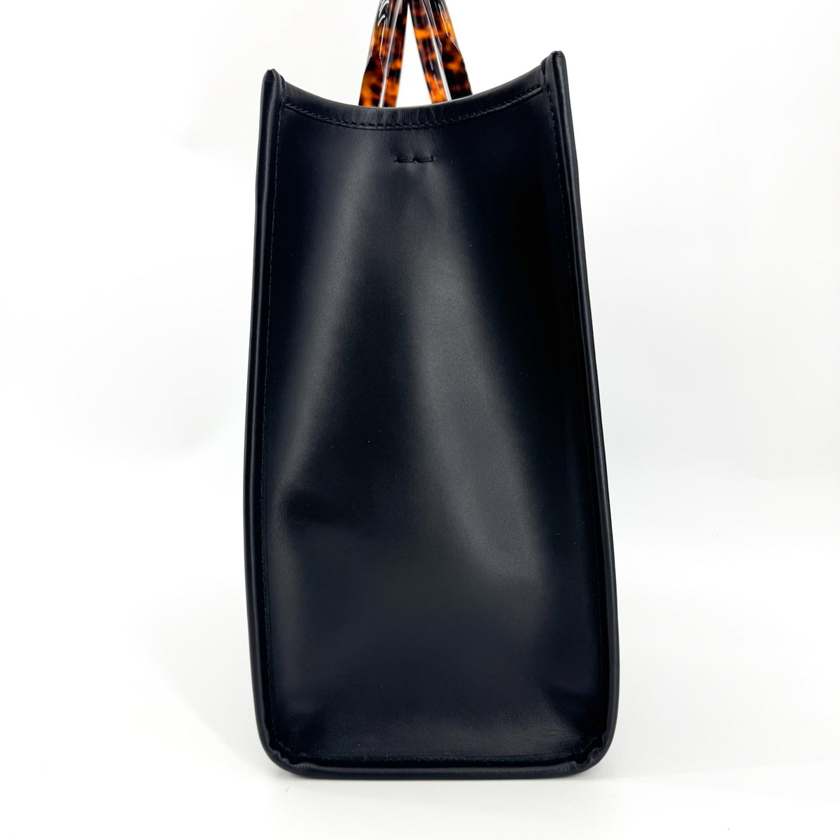 Fendi Sunshine Shopper Leather, Black, Leather, Tote Bag