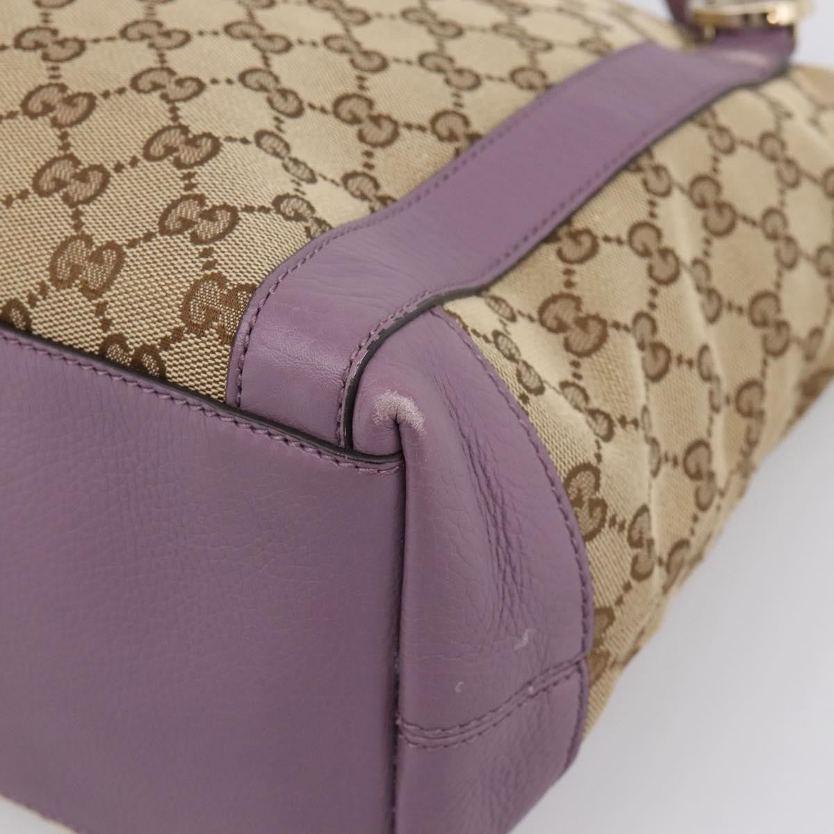 Gucci Shoulder Canvas, Beige, Canvas, Shoulder Bag
