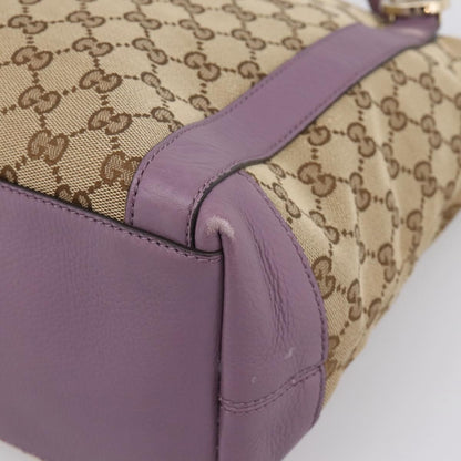 Gucci Shoulder Canvas, Beige, Canvas, Shoulder Bag