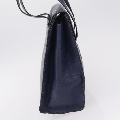Loewe Tote Leather, Navy, Leather, Tote Bag