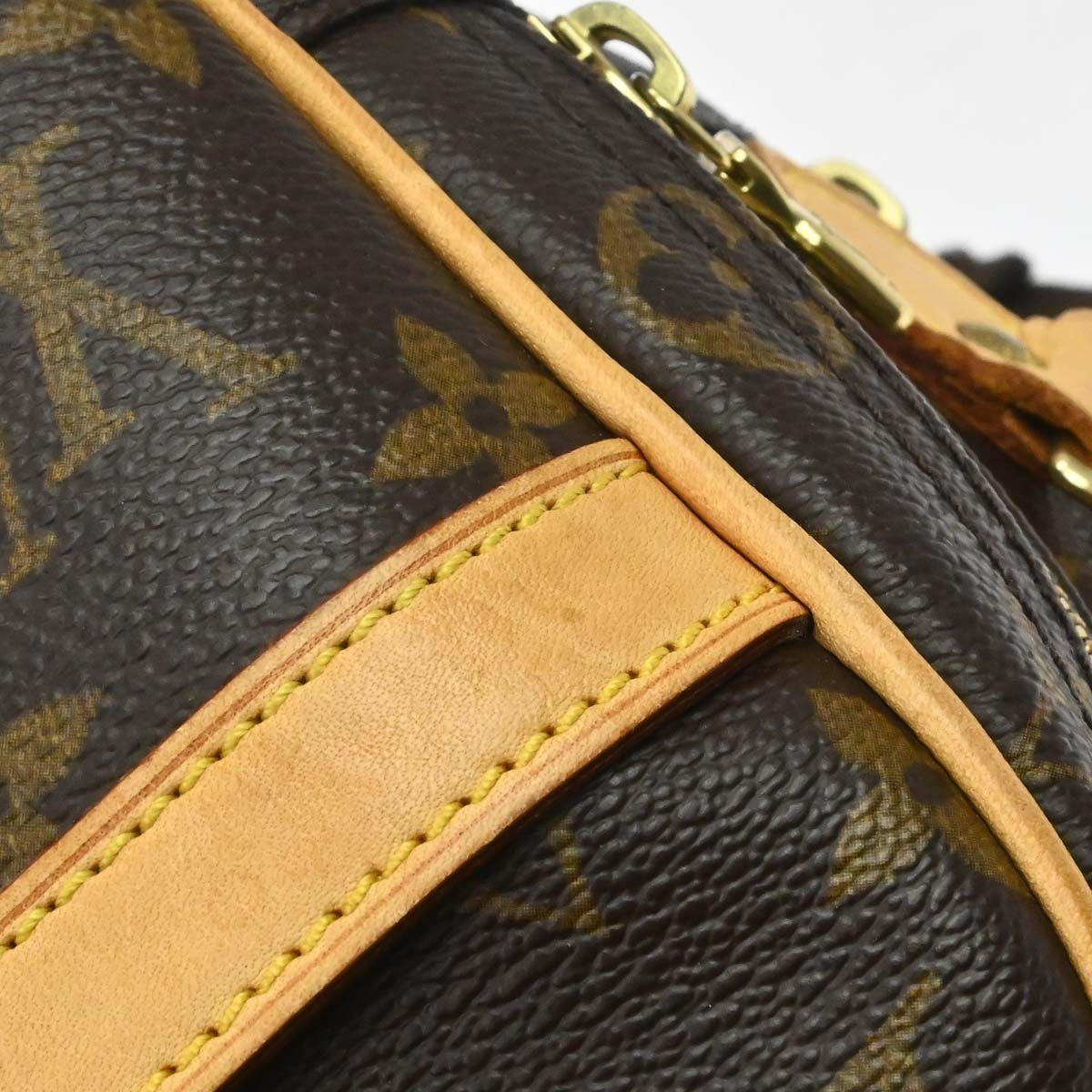 Louis Vuitton Reporter Monogram Canvas, Brown, Canvas, Shoulder Bag