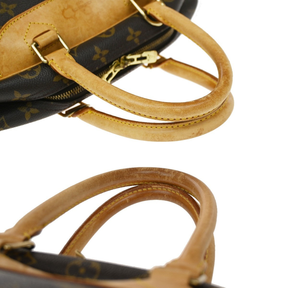 Louis Vuitton Deauville Monogram Canvas, Brown, Canvas, Handbag