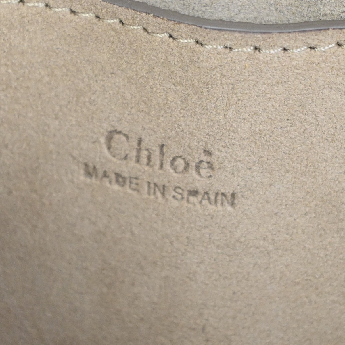 Chloe Faye Leather and Suede, Blue, Leather, Shoulder Bag