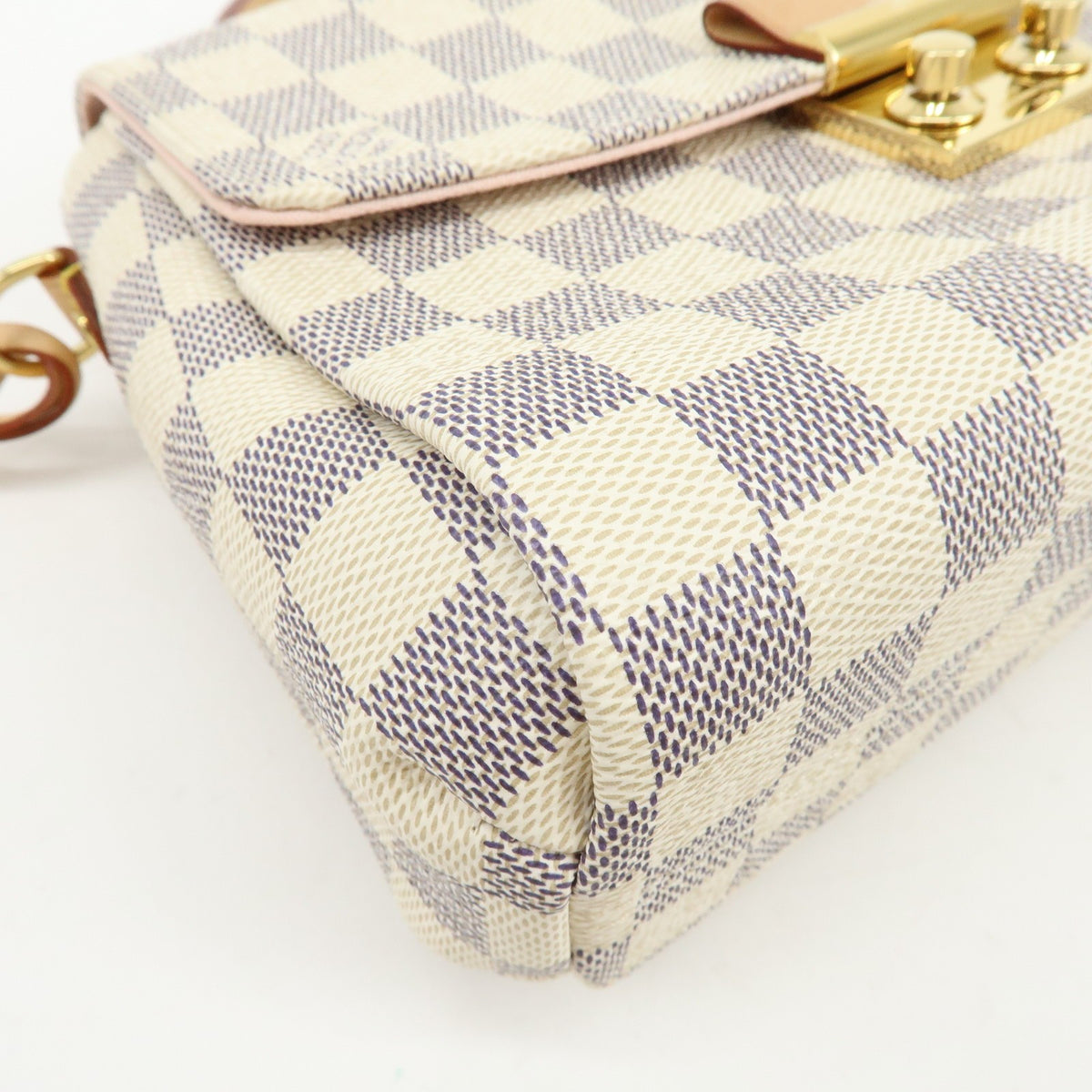 Louis Vuitton Croisette Epi Leather, White, Canvas, Tote Bag