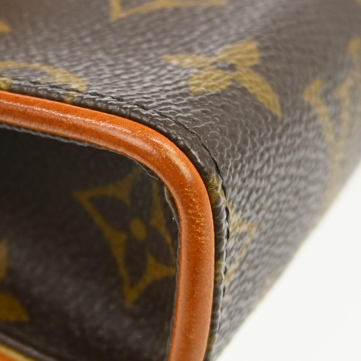 Louis Vuitton Florentine Monogram, Brown, Canvas, Clutch