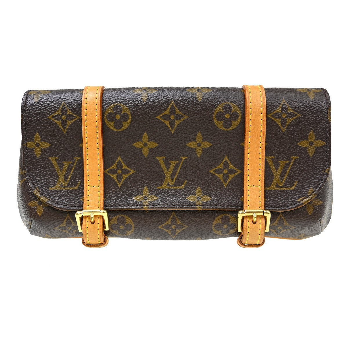 Louis Vuitton Marelle Waist Monogram Canvas, Brown, Canvas, Clutch