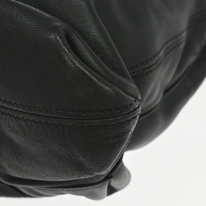 Hermes Caravan Leather, Black, Leather, Tote Bag