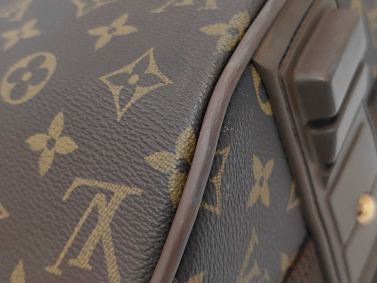 Louis Vuitton Pegase Luggage Monogram Canvas, Brown, Canvas, Travel Bag