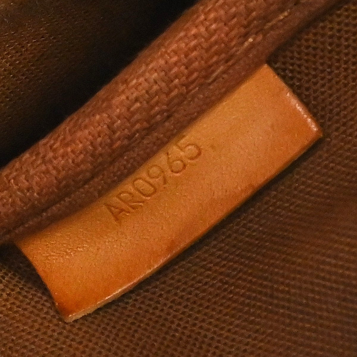 Louis Vuitton Saumur Monogram Canvas, Brown, Canvas, Handbag