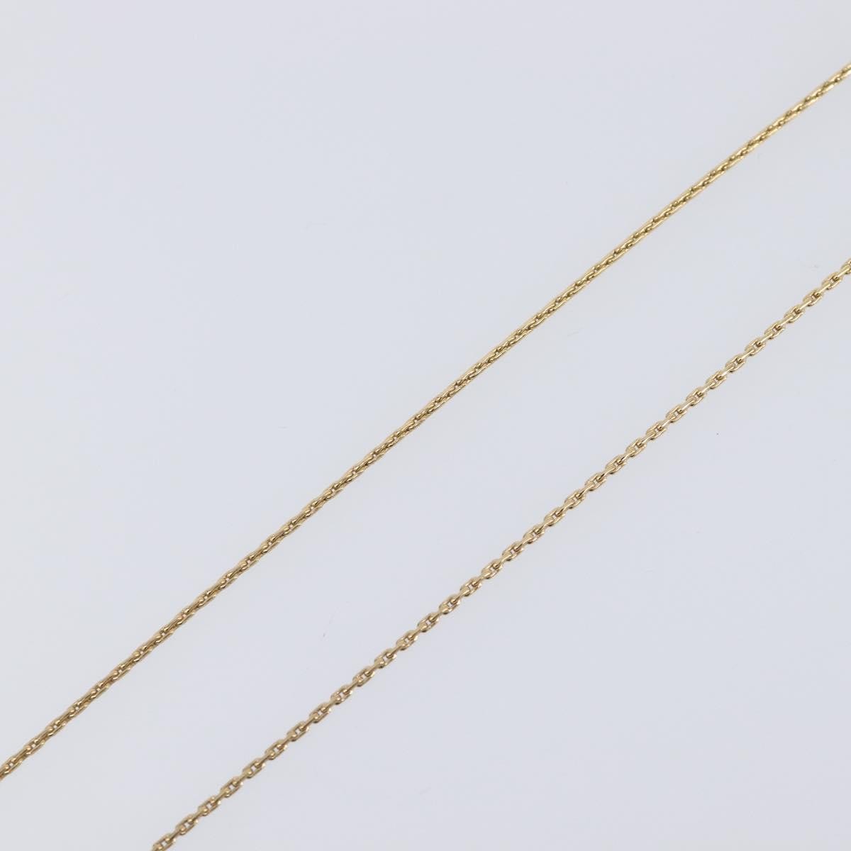 Christian Dior CD Pendant Metal, Gold, Metal, Necklace