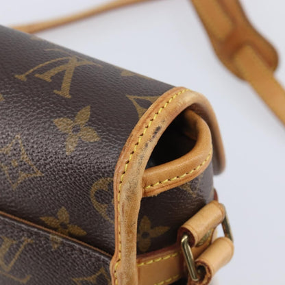 Louis Vuitton Sologne Monogram Canvas, Brown, Canvas, Handbag