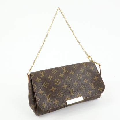 Louis Vuitton Favorite Monogram Canvas, Brown, Canvas, Handbag