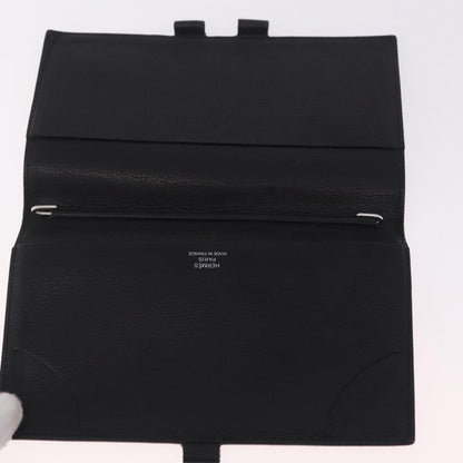 Hermes Vision Agenda Cover Leather, Black, Leather, Briefcase