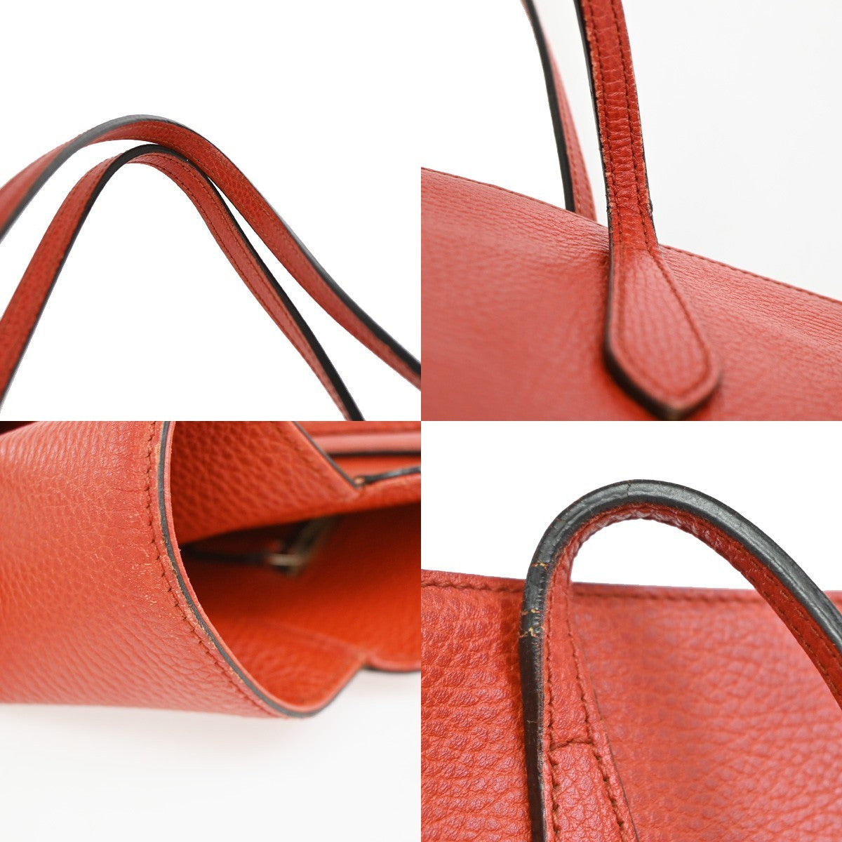 Gucci Swing Leather, Red, Leather, Tote Bag