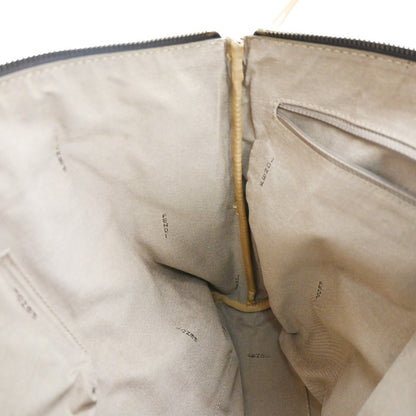 Fendi Open Zucchino Canvas, Beige, Canvas, Tote Bag