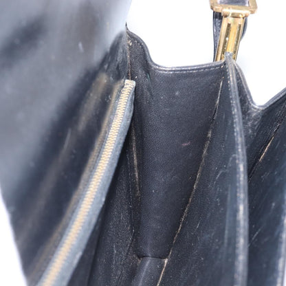 Celine Horse Carriage Leather, Black, Leather, Shoulder Bag