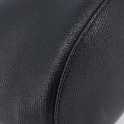 Burberry Lorne Bucket Leather, Black, Leather, Handbag