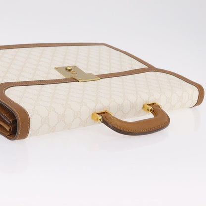 Gucci Business GG Canvas with Leather, Beige, Canvas, Handbag