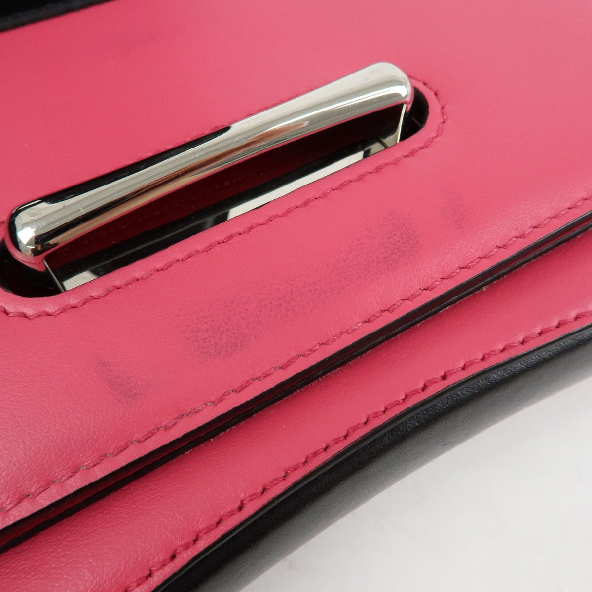 Prada Sidonie City Calf, Pink, Leather, Shoulder Bag