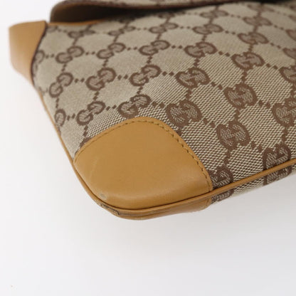 Gucci Tiger Charm Shoulder Bag canvas, BEIGE, CANVAS, Shoulder bag