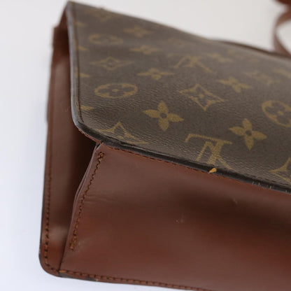 Louis Vuitton Monceau Handbag Monogram Canvas, BROWN, CANVAS, Handbag