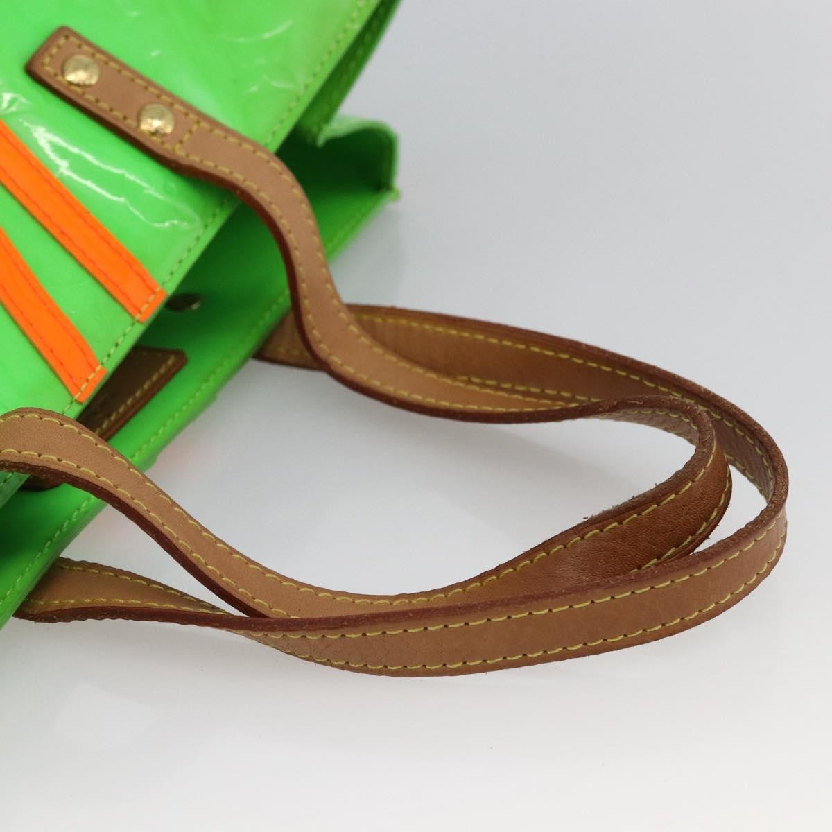 Louis Vuitton Robert Wilson Reade Vernis, Green, Patent Leather, Tote Bag