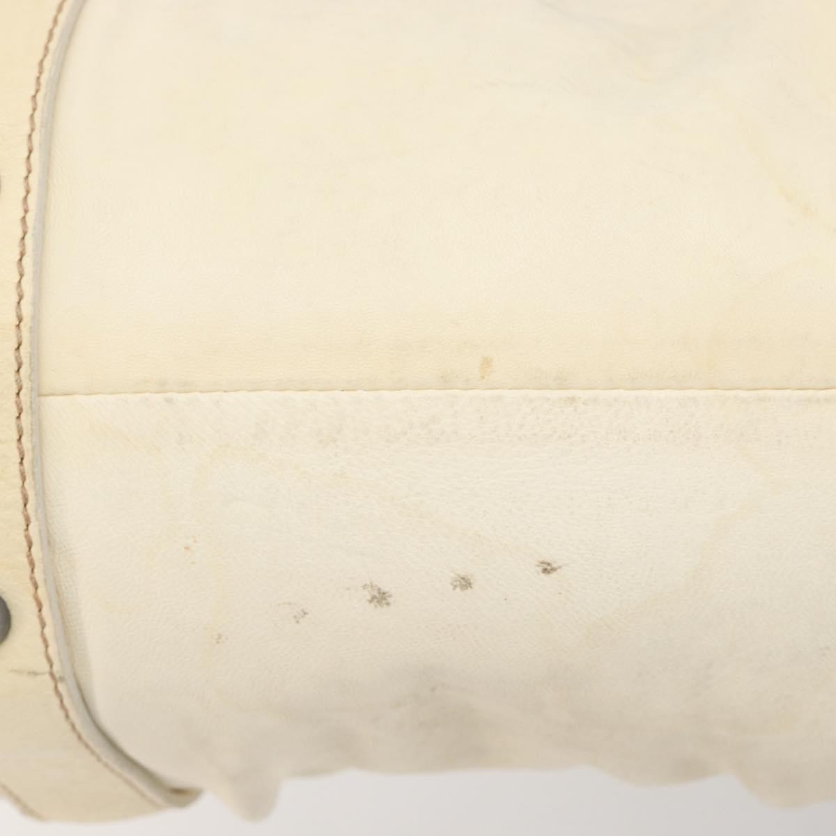 Miu Miu Vitello Lux Leather, Beige, Leather, Handbag