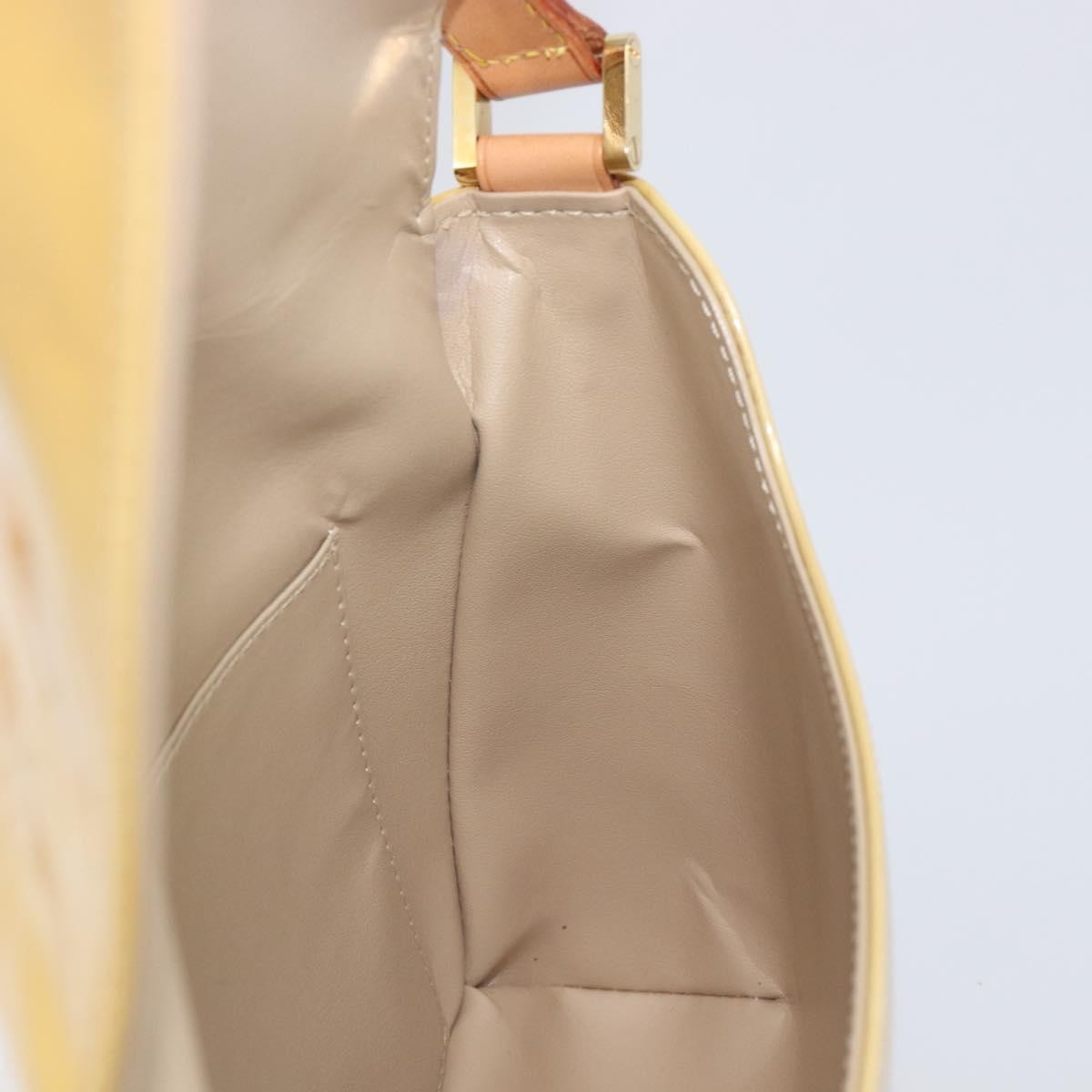 Louis Vuitton Thompson Street Monogram Vernis, Beige, Patent Leather, Shoulder Bag
