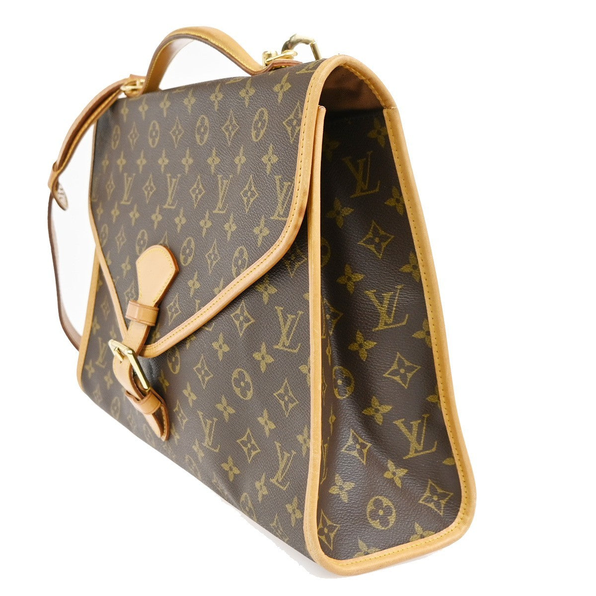 Louis Vuitton Beverly Monogram Canvas, Brown, Canvas, Briefcase