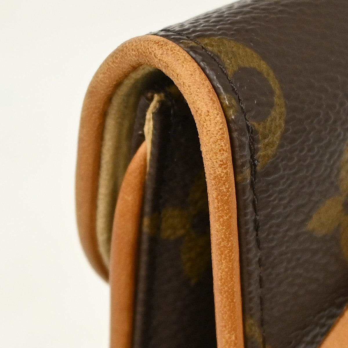 Louis Vuitton Florentine Waist Monogram Canvas, Brown, Canvas, Handbag