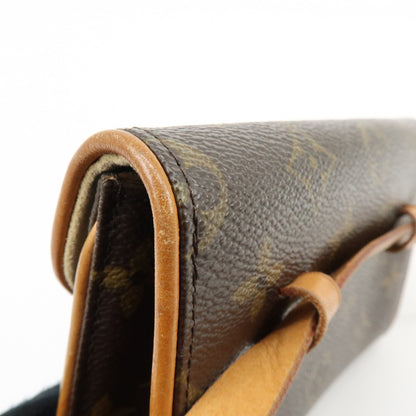 Louis Vuitton Florentine Waist Monogram Canvas, Brown, Canvas, Handbag