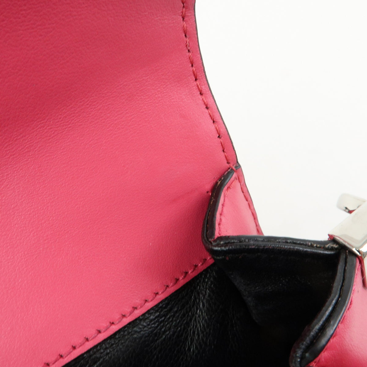 Prada Sidonie City Calf, Pink, Leather, Shoulder Bag
