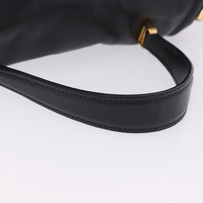 Miu Miu Beau Top Handle Leather, Black, Leather, Handbag