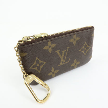 Louis Vuitton Key Monogram Canvas, Brown, Canvas, Clutch