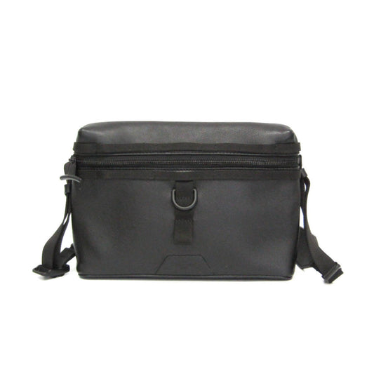 Louis Vuitton Messenger Dark Infinity Leather with Monogram Eclipse Glaze Canvas, Black, Leather, Shoulder Bag