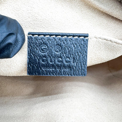 Gucci Ophidia Leather, Black, Leather, Shoulder Bag