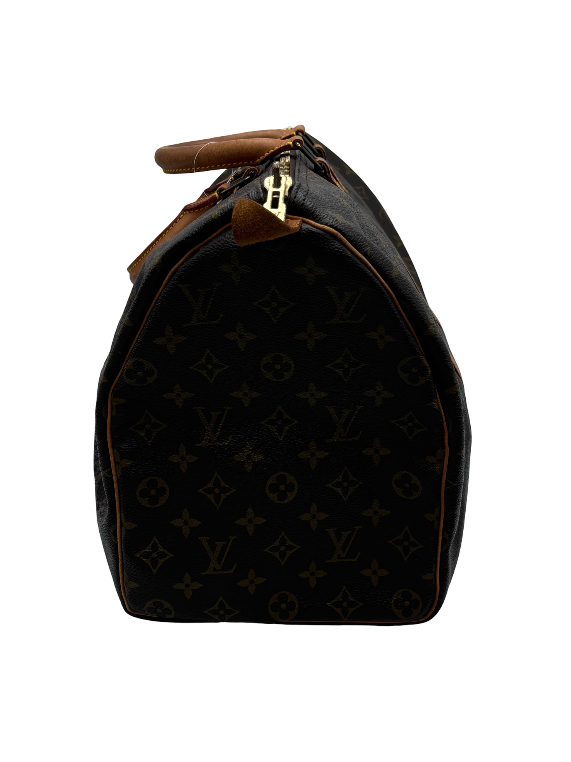Louis Vuitton Keepall Monogram Canvas, Brown, Canvas, Travel Bag
