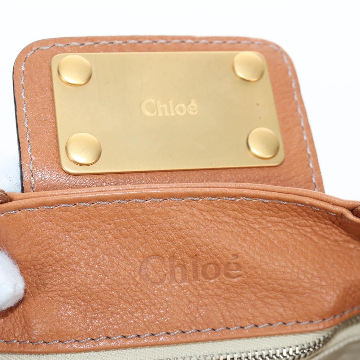 Chloe Paddington Leather, Brown, Leather, Tote Bag
