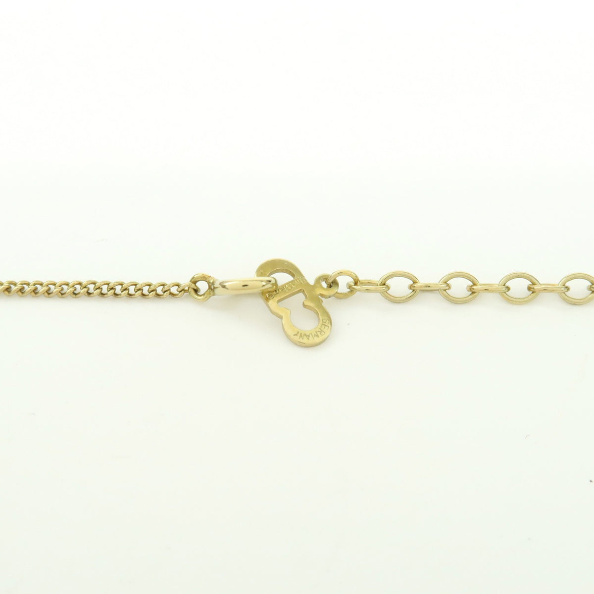 Christian Dior CD Heart Metal, Gold, Gold Plated, Necklace