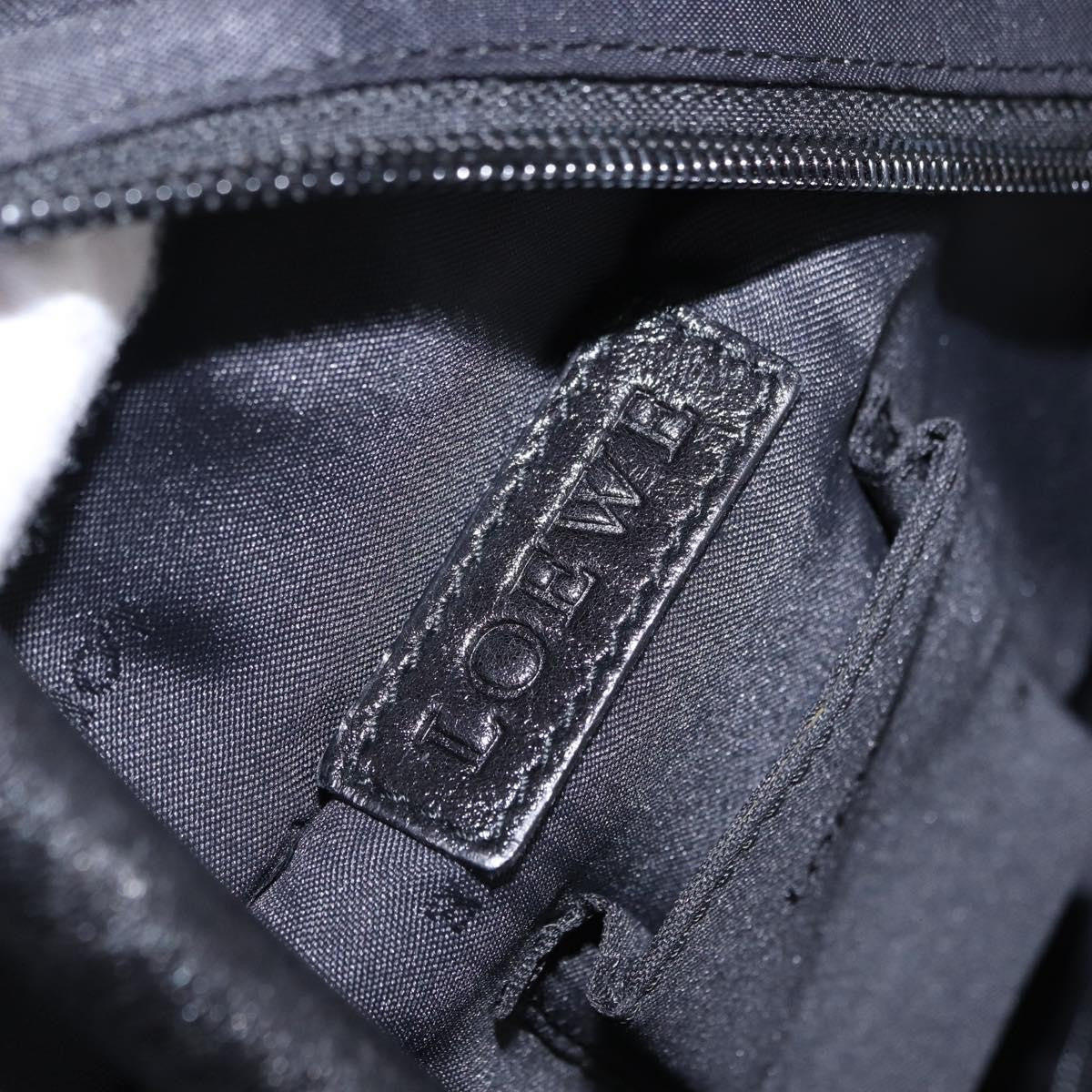Loewe Aire Leather, Black, Leather, Shoulder Bag