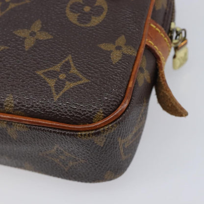 Louis Vuitton Pochette Marly Bandouliere Monogram Canvas, Brown, Canvas, Handbag
